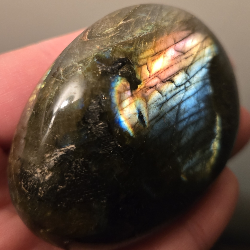 Labradorite Palm Stone